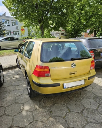 Volkswagen Golf cena 4000 przebieg: 217500, rok produkcji 1999 z Kalisz małe 137